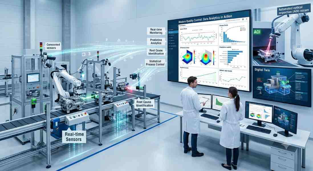 The Role of Data Analytics in Modern Quality Control