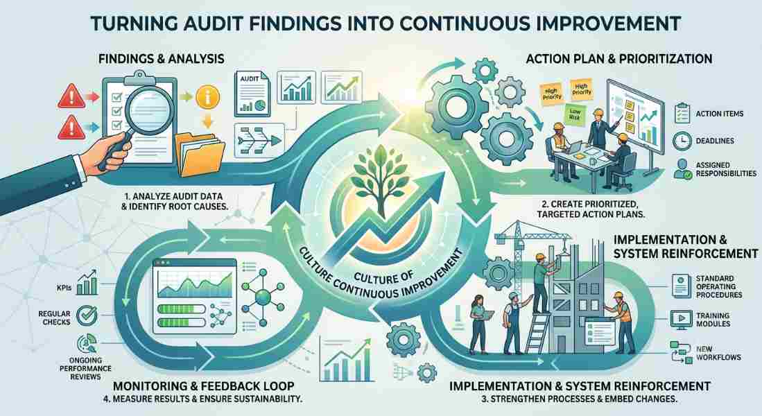How to Turn Audit Findings into Continuous Improvement